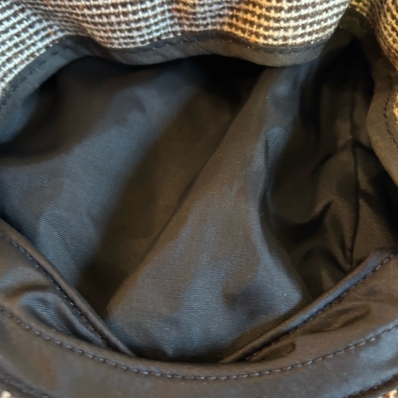 DORFMAN - PACIFIC VINTAGEGE BROWN TWEED MIX 100% WOOL EAR COVERAGE MENS CAP MED - Picture 7 of 9